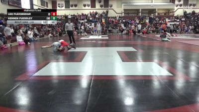 J-9 lbs Cons. Semi - Kennen Fuessley, Lynx Wrestling Club vs Leo Flexsenhar, East Buchanan