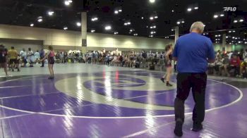 135 lbs Finals (8 Team) - Melanie Lamb, Red Knights vs Shelby Fillyaw, Charlie`s Angels-FL Blk