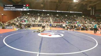 2A-132 lbs Cons. Round 3 - TJ Watkins, Tongue River vs Nathan Grant, Moorcroft