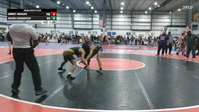 120 lbs 1 - Jimmy Araujo, PINECREST vs David Craddock, HEAVY HITTING HAMMERS