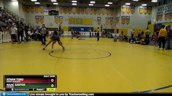 120 Gold 3rd Place Match - Isaac Santos, Camden vs Athan Toro, Doral Academy