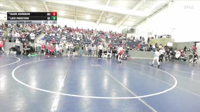 75 lbs Cons. Semi - Daze Johnson, JWC vs Levi Proctor, Delta