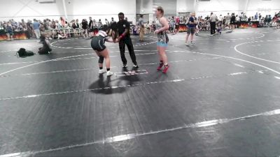 175 lbs Placement (4 Team) - Grace Rester, R&R Ladies Black vs Lilly Junkins, Level Up Wrestling Center