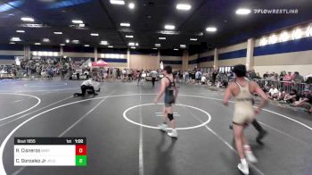 120 lbs Round Of 128 - Rene Cisneros, Northview HS vs Carlos Gonzalez Jr, JFlo Trained