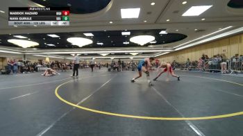 120 lbs Consi Of 32 #2 - Maddox Hazard, High Desert WC vs Nava Gurule, 505 Wc