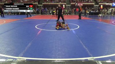 69 lbs Cons. Round 2 - Vander Tavares, Team Champs vs Isaac Matson, Conrad Wrestling Club