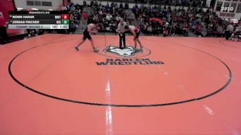 165 lbs Champ. Round 3 - Ronin Haran, Chicago (MARIST) vs Jordan Fincher, Columbia (HICKMAN) (MO)
