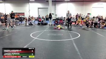 48 lbs Round 5 (8 Team) - Lawson Murdock, Mat Warriors vs Mason Lampariello, Mayfield Mat Academy