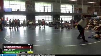 132 lbs Semis & 3rd Wb (16 Team) - Stephan Wanderley, Next Generation Frisco Bombers vs Riley Brewer, Storm Center