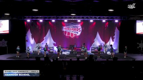 Oakridge School [2025 Game Day Varsity Day 1] 2025 NCA State of Texas Regional