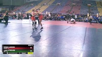 165 lbs Semis & 1st Wrestleback (8 Team) - Kyan Larson, Olivet vs Liam Strouse, RIT