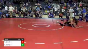 80 lbs Final - Patrick Smyth, Level Up vs DJ Clarke, Roundtree Wrestling Academy