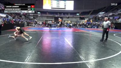 7A 106 lbs Cons. Round 2 - Jaxon Lambert, Grissom Hs vs Jackson Mcgivney, Daphne