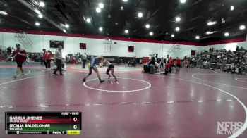 Cons. Round 1 - Izcalia Baldelomar, San Dimas vs Gabiela Jimenez, Paloma Valley