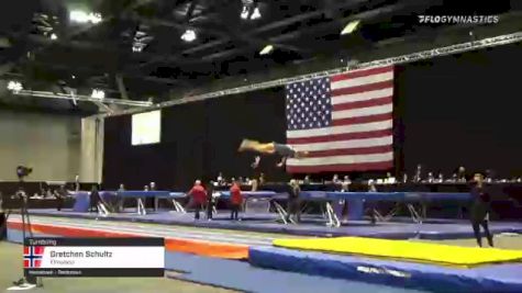Gretchen Schultz - Tumbling, Elmwood - 2021 USA Gymnastics Championships