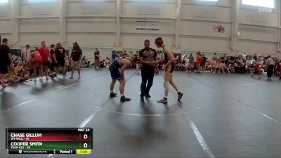 150 lbs Round 5 (6 Team) - Cooper Smith, Team 922 vs Chase Gillum, WV Wild