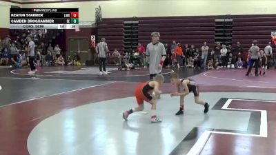 SPW-7 lbs Cons. Semi - Keaton Starmer, LMWC vs Camden Broghammer, DC Elite