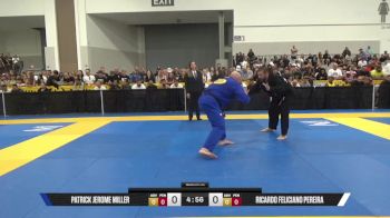 Ricardo Feliciano Pereira vs Patrick Jerome Miller 2025 World Master IBJJF Jiu-Jitsu Championship