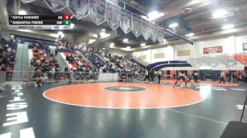170 lbs Cons. Semi - Samantha Freire, Chaparral vs Kayla Vasquez, Centennial (Corona)
