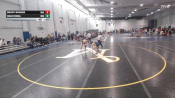 133 lbs Cons. Round 4 - Brody Bogues, Wilkes vs Noah Rosa, Wilkes