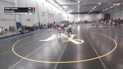 133 lbs Cons. Round 4 - Brody Bogues, Wilkes vs Noah Rosa, Wilkes