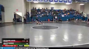 149 lbs Semifinal - Devinaire Hayes, Dubuque vs Brock Radeke, Dubuque