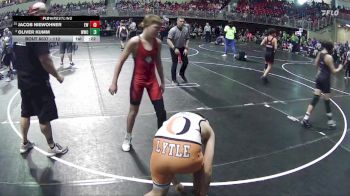 120 lbs Champ. Round 1 - Wyatt Meunier, Amherst Wrestling Club vs Austin Lytle, Beatrice Wrestling Club