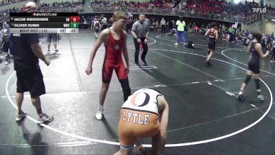 120 lbs Champ. Round 1 - Wyatt Meunier, Amherst Wrestling Club vs Austin Lytle, Beatrice Wrestling Club