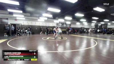 215 lbs Cons. Round 5 - Luis Standingwater, Sultana vs Hudson Sweitzer, Trinity Classical Academy