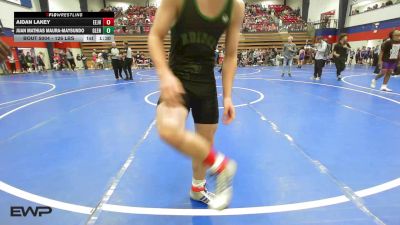 126 lbs Round Of 16 - Aidan Lakey, Edison Eagles Jr. High vs Juan Mathias Maura-Maysundo, Glenpool
