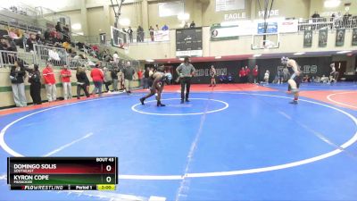 215 lbs Champ. Round 2 - Kyron Cope, MUSKOGEE vs Domingo Solis, Southeast