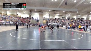 AA 165 lbs Quarterfinal - Deameion Leavell, Bearden High School vs Matthew Anderson, Ravenwood High School