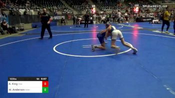 100 lbs Consolation - Aiden King, Disabato WC vs Wes Anderson, Sebolt Wrestling Academy