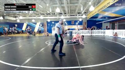 132 lbs Round 6 (8 Team) - Nevan Irving, Alpha Dogs vs Tyson Horel, Westside Wrestling