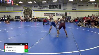 JV-11 lbs Round 1 - Abel Pesina, West Liberty vs Logan Ericson, Mount Vernon