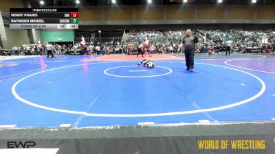 70 lbs Consi Of 8 #2 - Henry Pharis, Sniper Wrestling Academy vs Raymond Menzel, Fallon Outlaws Wrestling Club