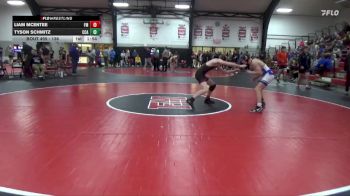 138 lbs Round 5 - Tyson Schmitz, Clear Creek-Amana vs Liam McEntee, Fort Madison