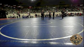 110 lbs Quarterfinal - Dylan Roberts, Claremore Wrestling Club vs Cain Crume, Team Worx Wrestling Club