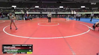 National 3-5 80 Quarterfinal - Trevor Lindquist, Crystal Coast Grapplers vs William Laser, Midlothian Miners Wrestling Cl