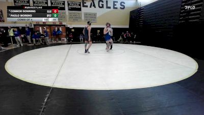175 lbs Consi Of 4 - Connor Downing, Glastonbury vs Paolo Moreno, Bridgeport Co-op
