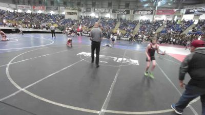 95 lbs Round Of 32 - Brodie Hill, Pomona Elite vs Joseph D. Bajza, Bald Eagle WC