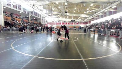 165 lbs Semifinal - Amada Moundele, Lowell vs Gessica Dango, Newton North