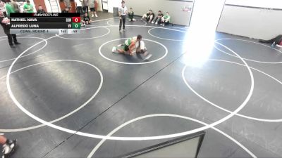 120 lbs Cons. Round 4 - Nathiel Nava, Southwest Stallions WC vs Alfredo Luna, Victor Villians