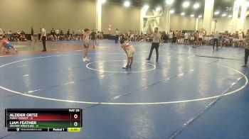 106 lbs Round 5 (10 Team) - Alzider Ortiz, Funky Monkey vs Liam Feather, Anchor Wrestling