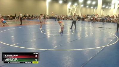 106 lbs Round 5 (10 Team) - Alzider Ortiz, Funky Monkey vs Liam Feather, Anchor Wrestling
