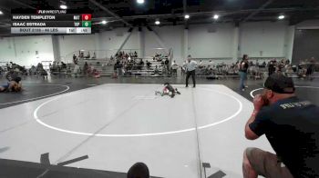 46 lbs Final - Hayden Templeton, Mat Rats Rebooted vs Isaac Estrada, Top Rank Hammers