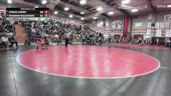 120 lbs Cons. Round 3 - Brandon Maldanado, Hillcrest vs Joshua Ownby, Hemet