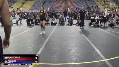 138 lbs Quarters & 1st Wb (16 Team) - Nanea Estrella, Iowa vs Ali Russler, Wartburg