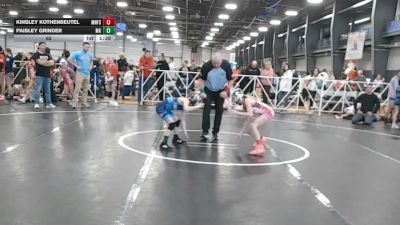 65 lbs Round 1 (1:30pm Friday) - Kinsley Kothenbeutel, Minnesota Funky Singlets vs Paisley Grinder, Maryland Gold