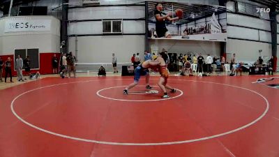 92 kg Cons. Round 2 - Joshua Negron, Castleton RTC vs Caleb Sharp, Eagle WC